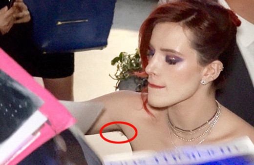 Görenler hayrete düştü! Koltuk altı tüyleri olay oldu