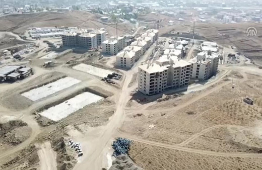 Yeni Yüksekova havadan görüntülendi