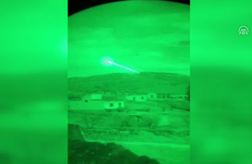 ATAK helikopterleri 9 teröristi böyle yok etti!