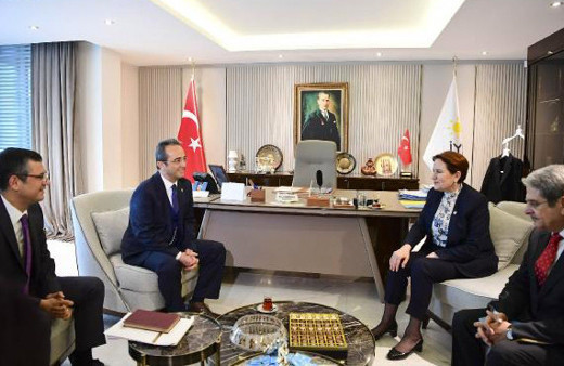 CHP-İYİ Parti buluşması gerçekleşti! Ziyaretten ilk kareler