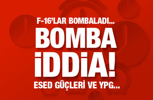 Bomba iddia! Türk jetleri Esed milislerini vurdu...