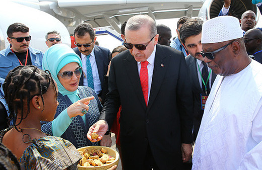 Cumhurbaşkanı Erdoğan Mali'de