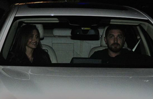 Emina Sandal gizemli erkek arkadaşıyla yakalandı