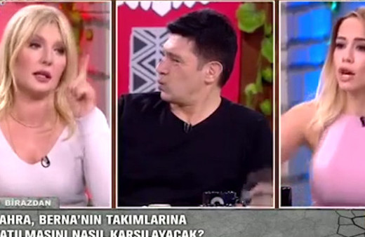 Canlı yayında büyük kavga! Yayını kesmek zorunda kaldılar