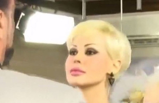  Firar eden kedicik Ceylan Özgül, Adnan Oktar'ın karşısında...