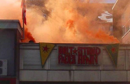 YPG/PKK yandaşları SPD binasını işgal etti