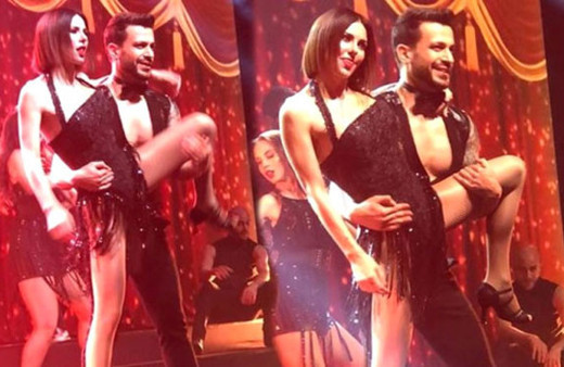 Defne Samyeli ateşli dansıyla herkesi büyüledi