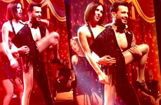 Defne Samyeli ateşli dansıyla geceye damga vurdu