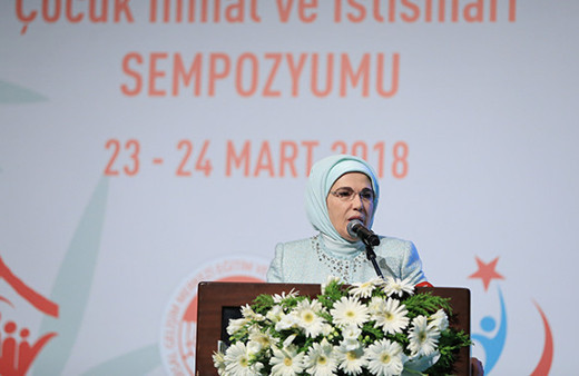 Emine Erdoğan: "Bu konuda hukuki yaptırımlar artmalı"