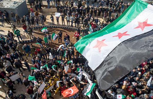 Tel Rıfatlılar 'bizi kurtarın' gösterisi düzenledi