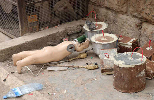 Afrin'de bunu da yaptılar! Kan donduran tuzak...