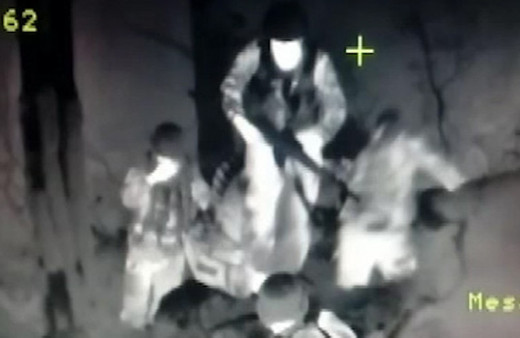 Amanos'ta öldürülen teröristler termal kamerada