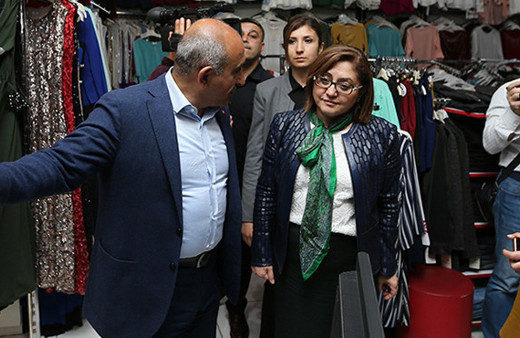 Başkan Fatma Şahin'den Kilis esnafına destek