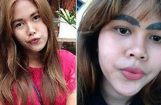 Deneyimsiz dövme sanatçısına kaşlarını emanet edince olanlar oldu