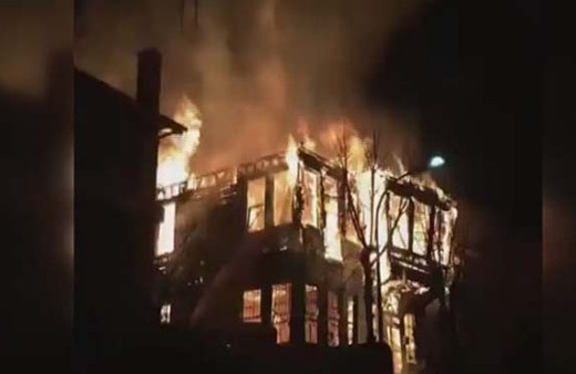 Heybeliada'da korkutan yangın