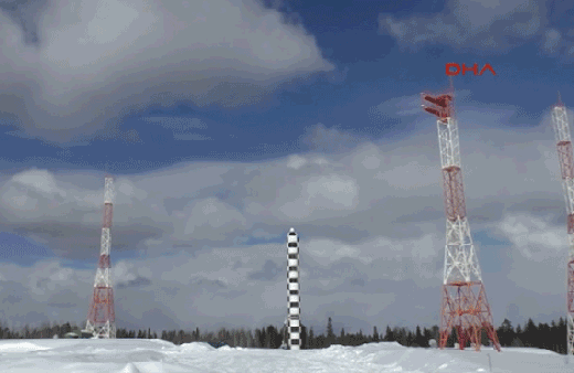 Putin'in sözünü ettiği kıyamet füzesinin görüntüleri yayınlandı!