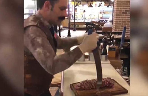 Yürekleri ağza getiren şov! Nusret'e Katar'dan yerli rakip