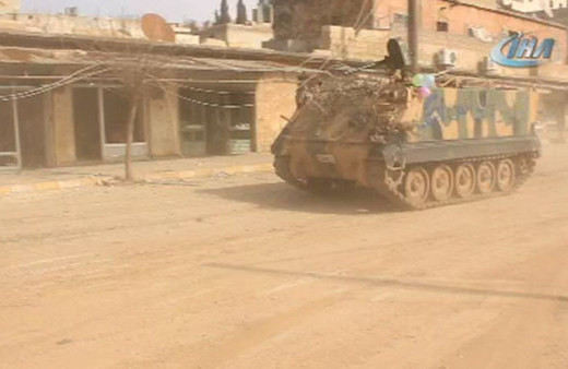 Terörden temizlenen Raco böyle görüntülendi