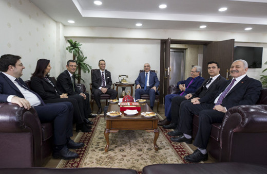 CHP heyetinden BBP'ye ziyaret