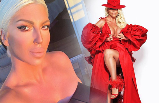 Beşiktaş'ın yengesi Jelena Karleusa türbana girdi paylaştı ortalık karıştı