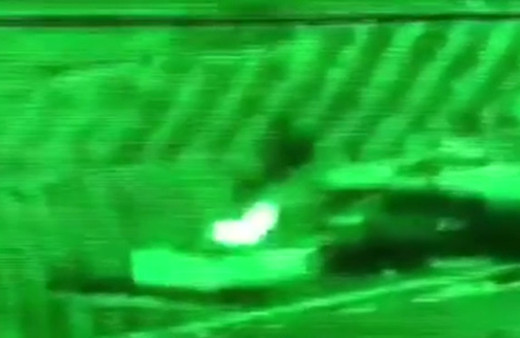 YPG'li teröristlerin tek tek vurulma anı!