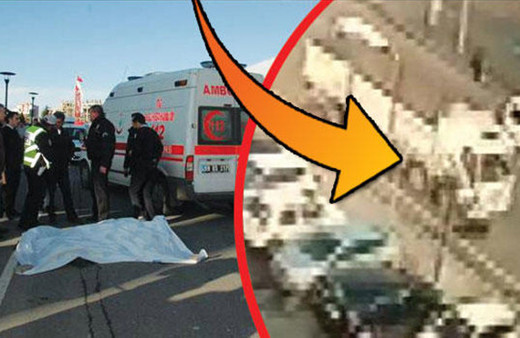 Feci ölüm: Kaldırımdan düşünce kamyonun altında kaldı!