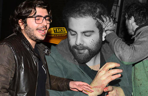 Oğuz Çetin’in oğlunu dövdüler! Kan revan içinde kaldı