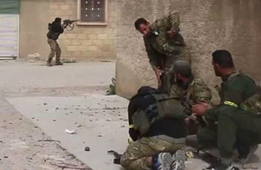 Cinderes'teki çatışma anı! ÖSO 'Allahu Ekber' deyip vurdu