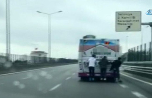 Patenli gençlerin ölümüne yolculuğu kamerada