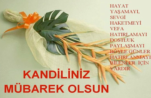 Kandil mesajları resimli Miraç Kandili sözleri-2018