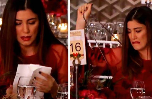 Sekiz aylık hamile Nadide Sultan düğünde bayıldı