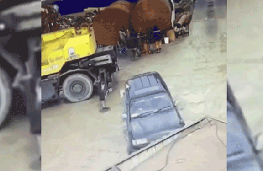 Dehşet anları saniye saniye görüntülendi! Boş yakıt deposu böyle patladı