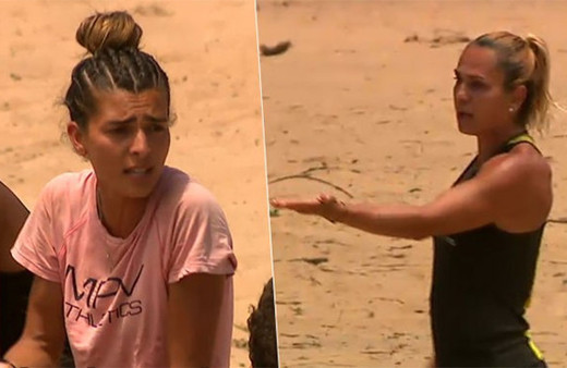 Survivor'da gerilim: Merve ve Nagihan oyun sırasında...