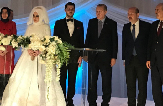 Erdoğan'dan gelinle damada çocuk nasihatı!