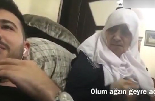 Anneanne torununa verdiği tepkiyle rekor kırdı bunu izleyin