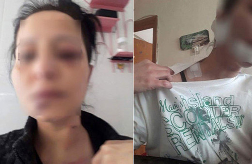 Evin kapısını kırıp banyoda kabusu yaşattı! 