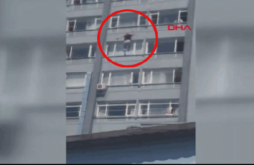Şişli Hamidiye Etfal Eğitim ve Araştırma Hastanesi'nde bir kişi 6'ncı kattan atladı!