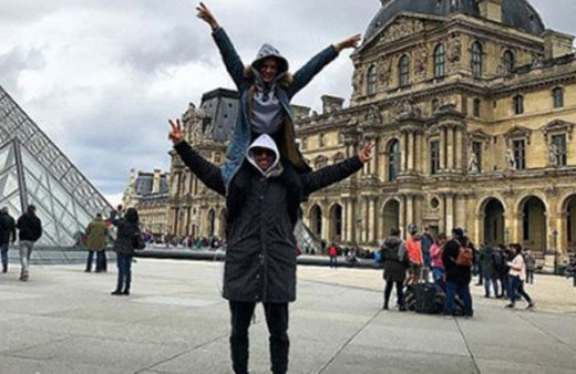 İbrahim Çelikkol ve Mihre Çelikkol Paris'te aşk tazelediler