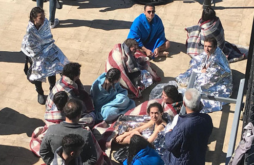 75 öğrenci faciadan böyle kurtuldu! Korku dolu anlar bitti...