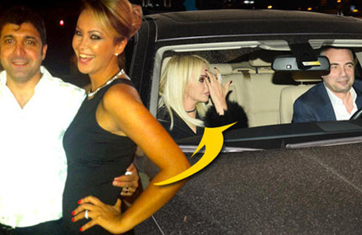 Oktay Kaynarca, ünlü futbolcunun eski eşiyle yakalandı