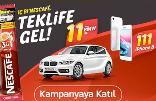 Nescafe çekilişi kazananlar kim isim sorgulaması- 2018