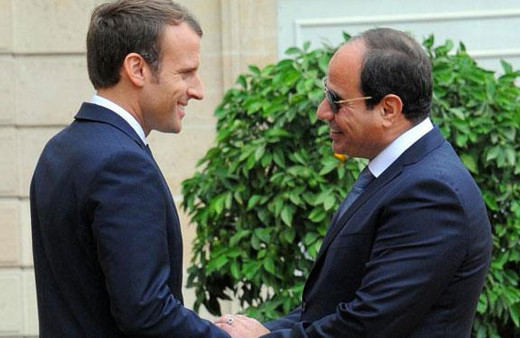 Sisi ve Macron telefonda Suriye'yi görüştü