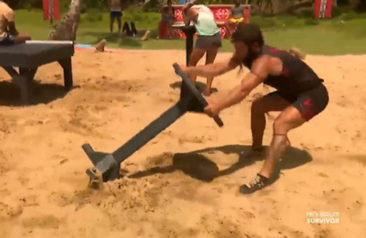Surivor'da şoke eden anlar! Turabi çıldırdı parkuru parçaladı