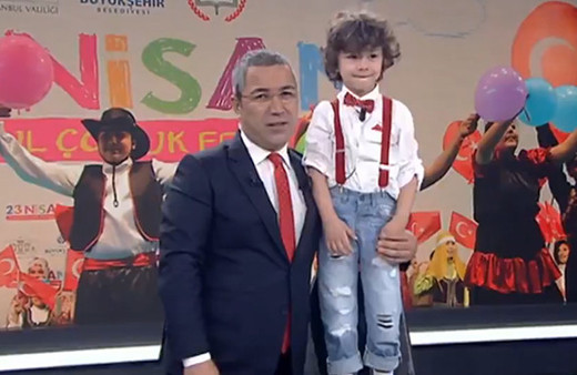 Habertürk'te 23 Nisan'a özel koltuk değişimi