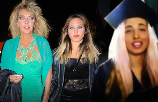 Ahu Tuğba'nın mutlu günü: Kızım mezun oldu