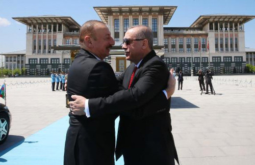 Erdoğan, Aliyev’i böyle karşıladı! Beştepe'de dikkat çeken şarkı