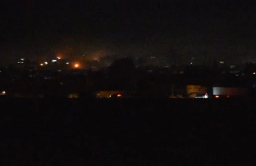 Kamışlı'da büyük patlama! Bölgeyi yoğun duman kapladı