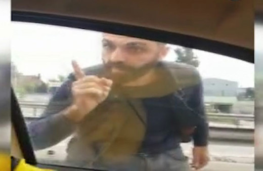 Kamyoncu terörü! Önce tehlike saçtılar sonra tehdit ettiler