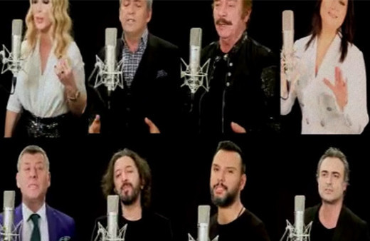 Büyük beğeni topladı: Ünlü sanatçılardan Afrin türküsü!