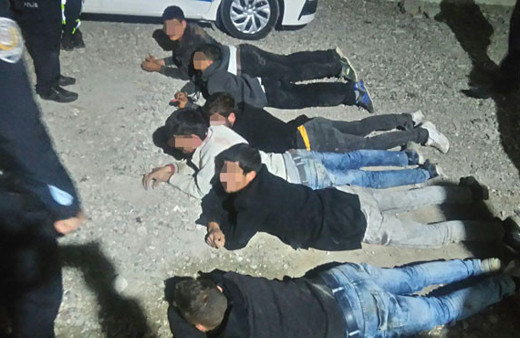 Bir kaçtılar iki kaçtılar üçüncü de böyle yakalandılar...